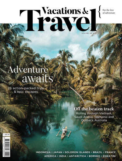 Vacations & Travel magazine cover
