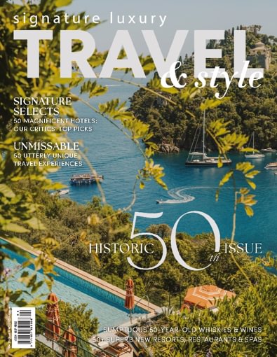 Signature Luxury Travel & Style magazine cover