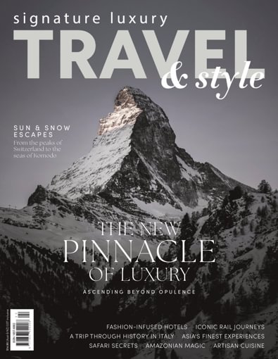 Signature Luxury Travel & Style magazine cover