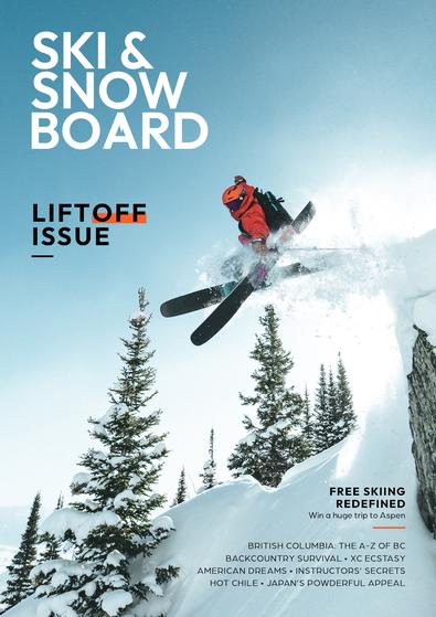 Ski & Snowboard magazine cover