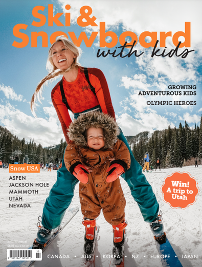 Ski & Snowboard with Kids magazine cover