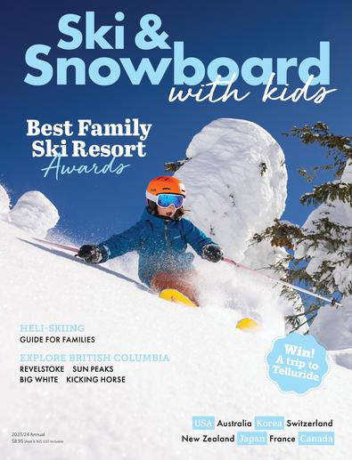 Ski & Snowboard with Kids magazine cover