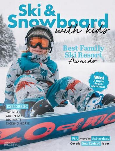 Ski & Snowboard with Kids magazine cover