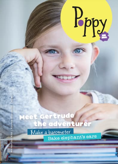 Poppy for Real magazine cover