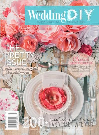 Modern Wedding DIY magazine cover