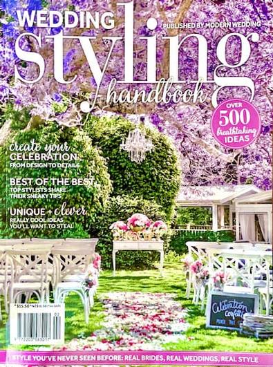 Modern Wedding Styling Handbook magazine cover
