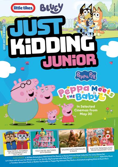 Just Kidding Junior magazine cover