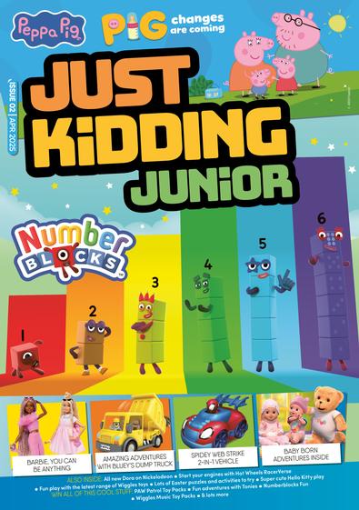 Just Kidding Junior magazine cover