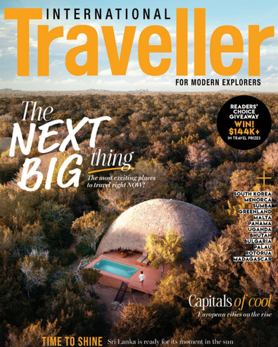 International Traveller magazine cover