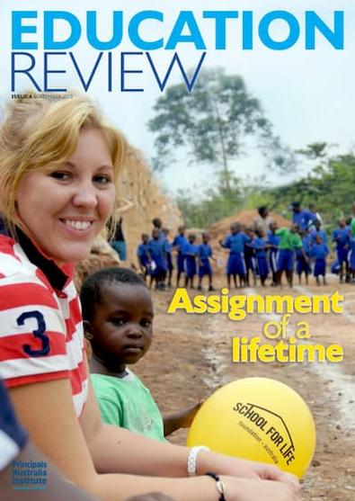 Education Review magazine cover