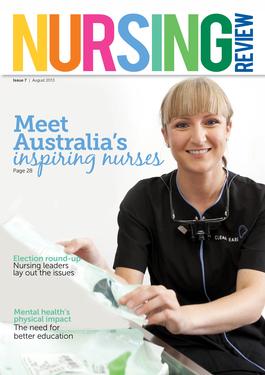 Nursing Review magazine cover