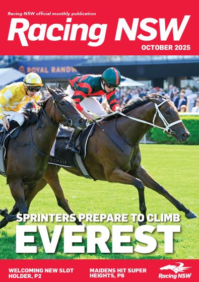 Racing NSW magazine cover