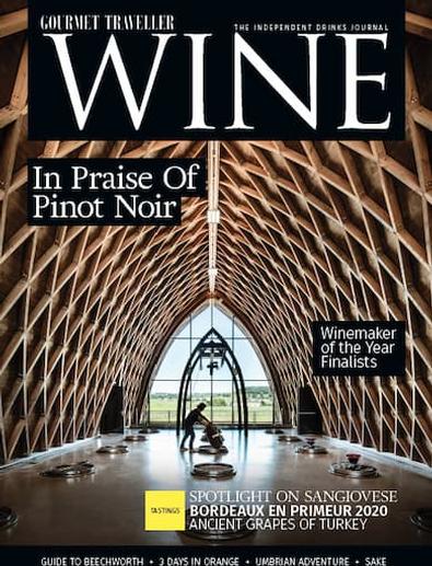 gourmet traveller wine magazine subscription