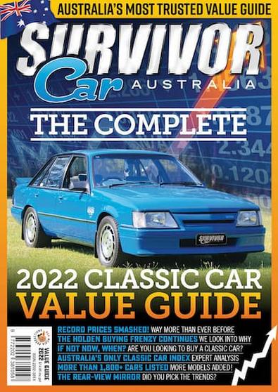 2022 Classic Car Value Guide magazine cover