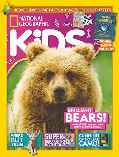 National Geographic Kids magazine cover