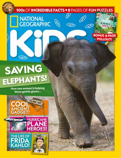 National Geographic Kids magazine cover