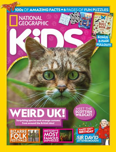 National Geographic Kids magazine cover