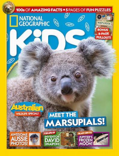 National Geographic Kids magazine cover