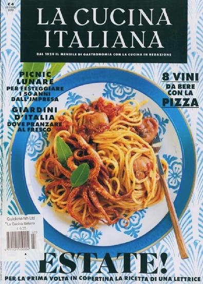 la Cucina Italiana (Italy) magazine cover