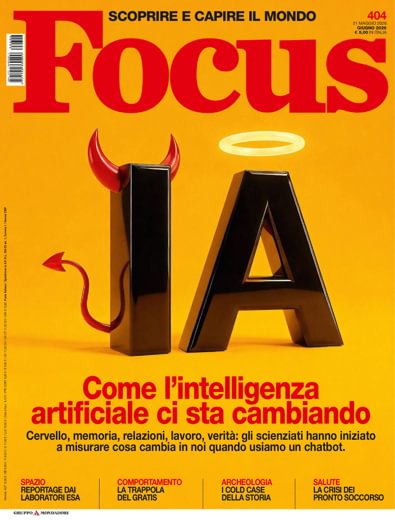 Focus Italy magazine cover