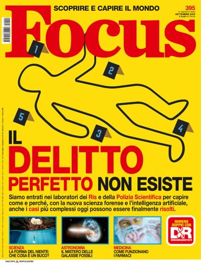 Focus Italy magazine cover
