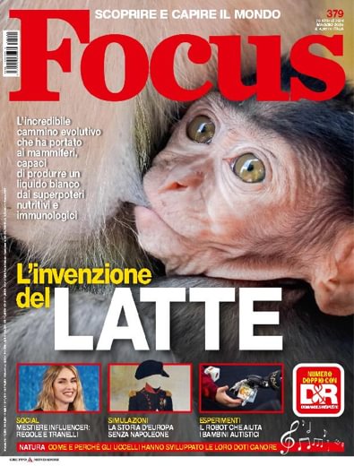 Focus Italy magazine cover