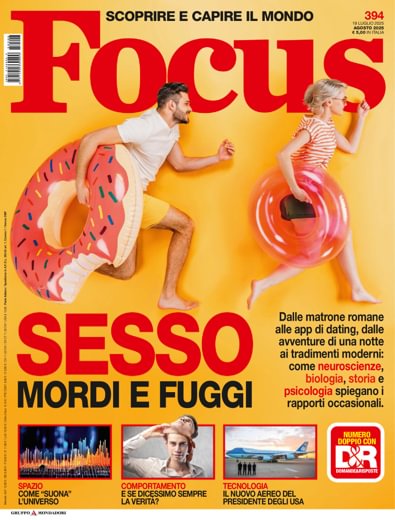 Focus Italy magazine cover