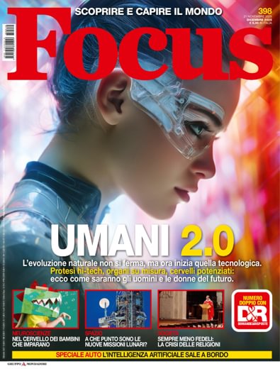 Focus Italy magazine cover