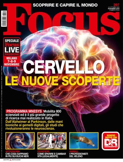 Focus Italy magazine cover