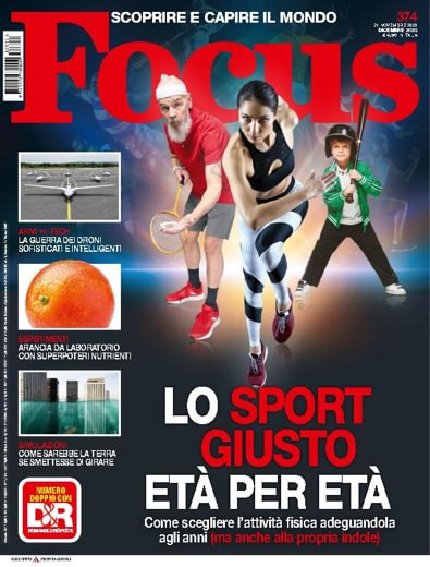 Focus Italy magazine cover