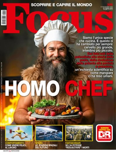 Focus Italy magazine cover