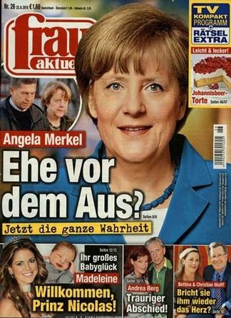 Frau Aktuell (Germany) magazine cover