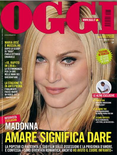 OGGI (Italia) magazine cover