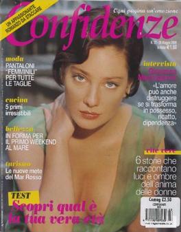 CONFIDENZE (Italy) magazine cover