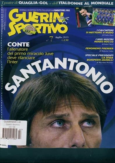 From the Italian magazine Guerin sportivo, a page with the