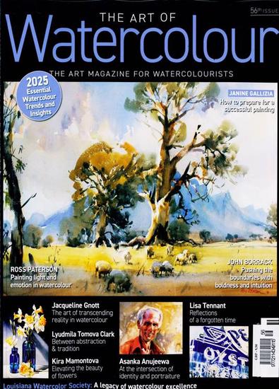 The Art of Watercolour magazine cover