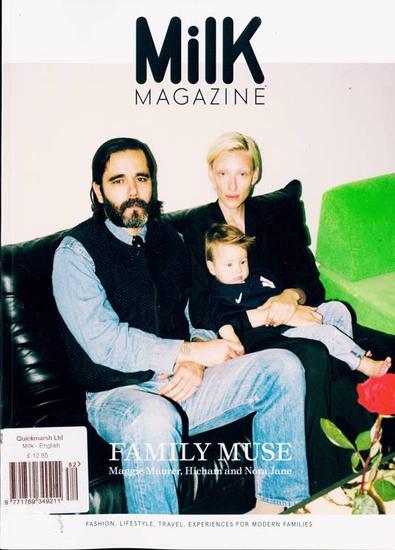 Milk magazine cover