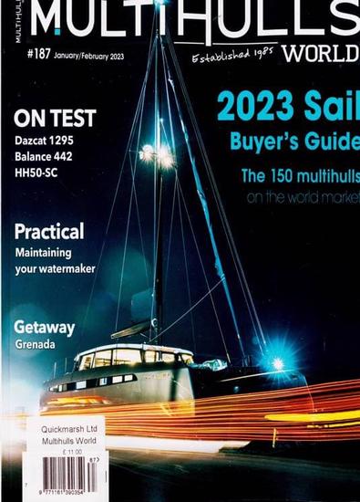 Multihulls magazine cover
