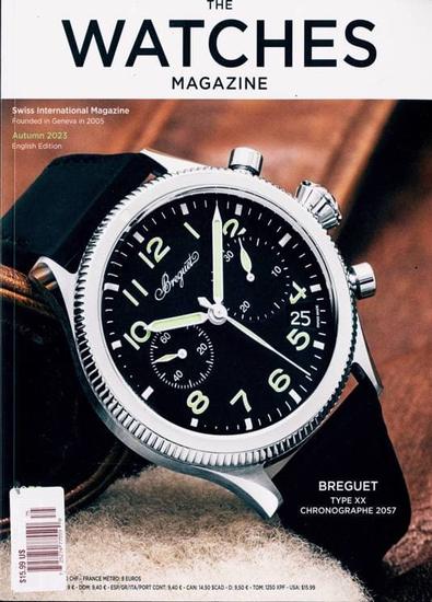 The Watches magazine cover
