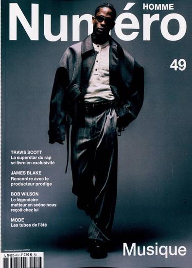 Numero Homme magazine cover