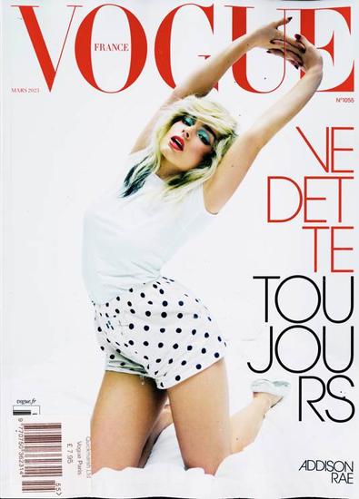 Vogue France magazine cover