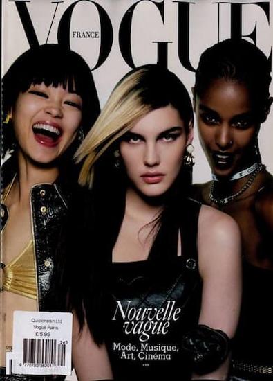 Vogue France magazine cover