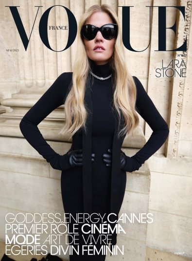 Vogue France magazine cover