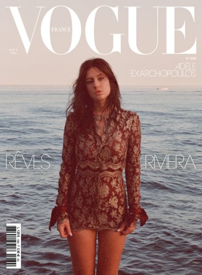 Vogue France magazine cover