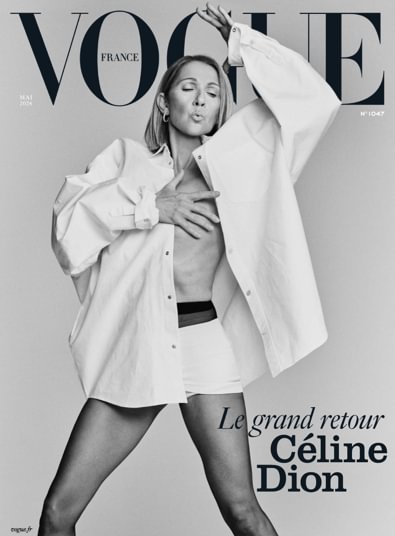 Vogue France magazine cover