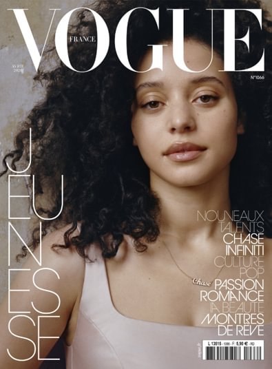 Vogue France magazine cover