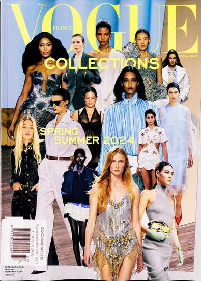 Vogue Paris Collections magazine cover