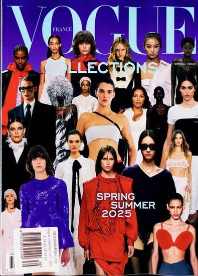 Vogue Paris Collections magazine cover