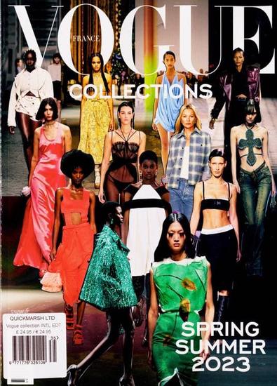 Vogue Paris Collections magazine cover