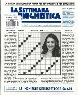 La Settimana Enigmistica (Italy) magazine cover